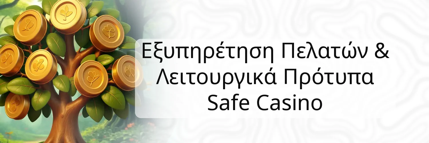 Εξυπηρέτηση Πελατών & Λειτουργικά Πρότυπα Safe Casino Εξυπηρέτηση Πελατών & Λειτουργικά Πρότυπα Safe Casino